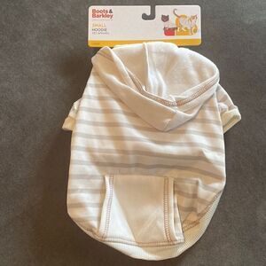 Boots & Barkley Pet Dog Cat Hoodie Striped Size Small (fit most up to 20lbs) NEW